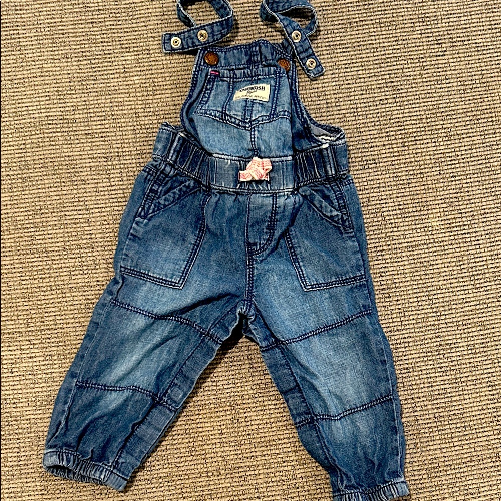 OshKosh B'gosh Blue Denim Overalls